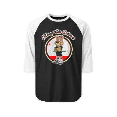 Money Bear Logo Unisex Three-Quarter Sleeve Raglan Shirt