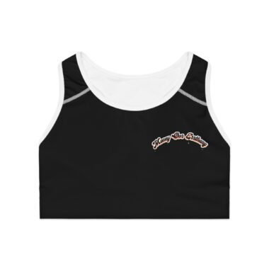 Stylish Sports Bra |"Money Ovr Errthang" Design