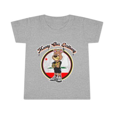 Cute Toddler T-Shirt - Money Bear Design