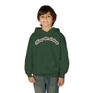 Youth Hooded Sweatshirt - Money Bear